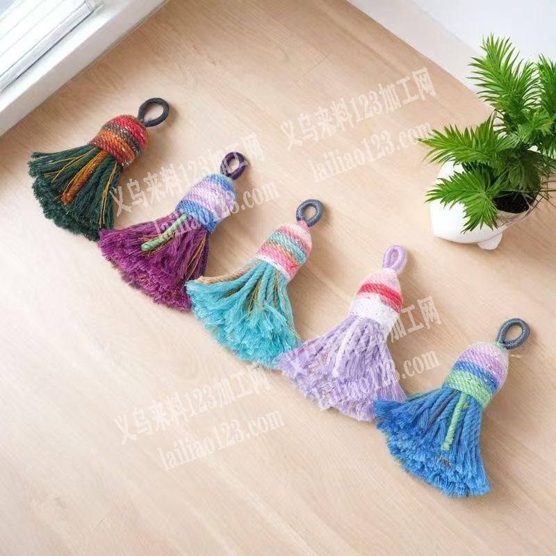 流苏编织的手工活【发外地做】寻找外地专业