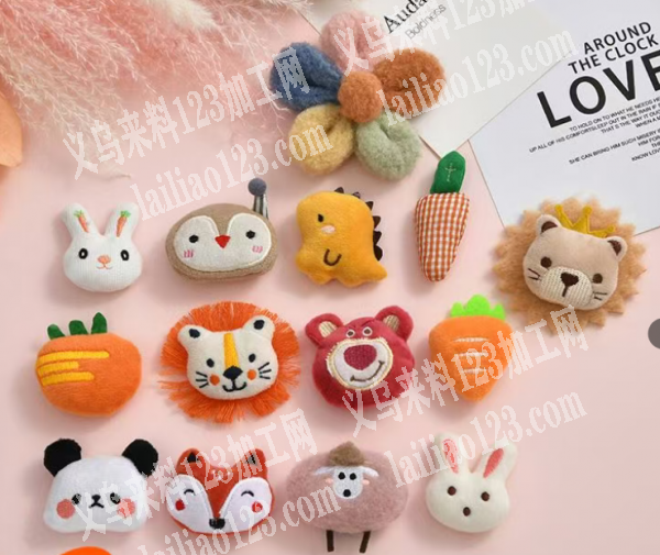 长期订单：卡通充棉绣花玩偶【要外地工厂】