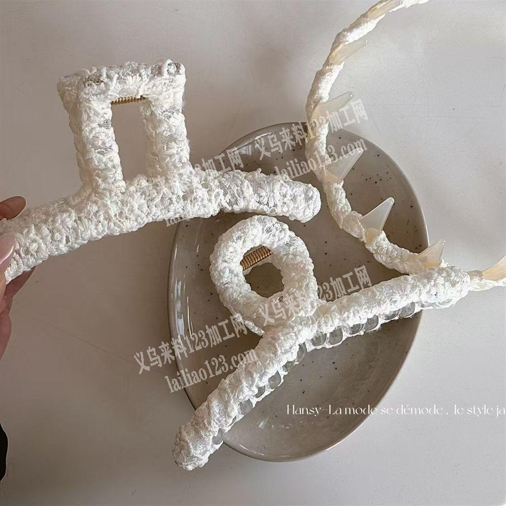 《手工活》布条缠绕的+发外地做的手工活，