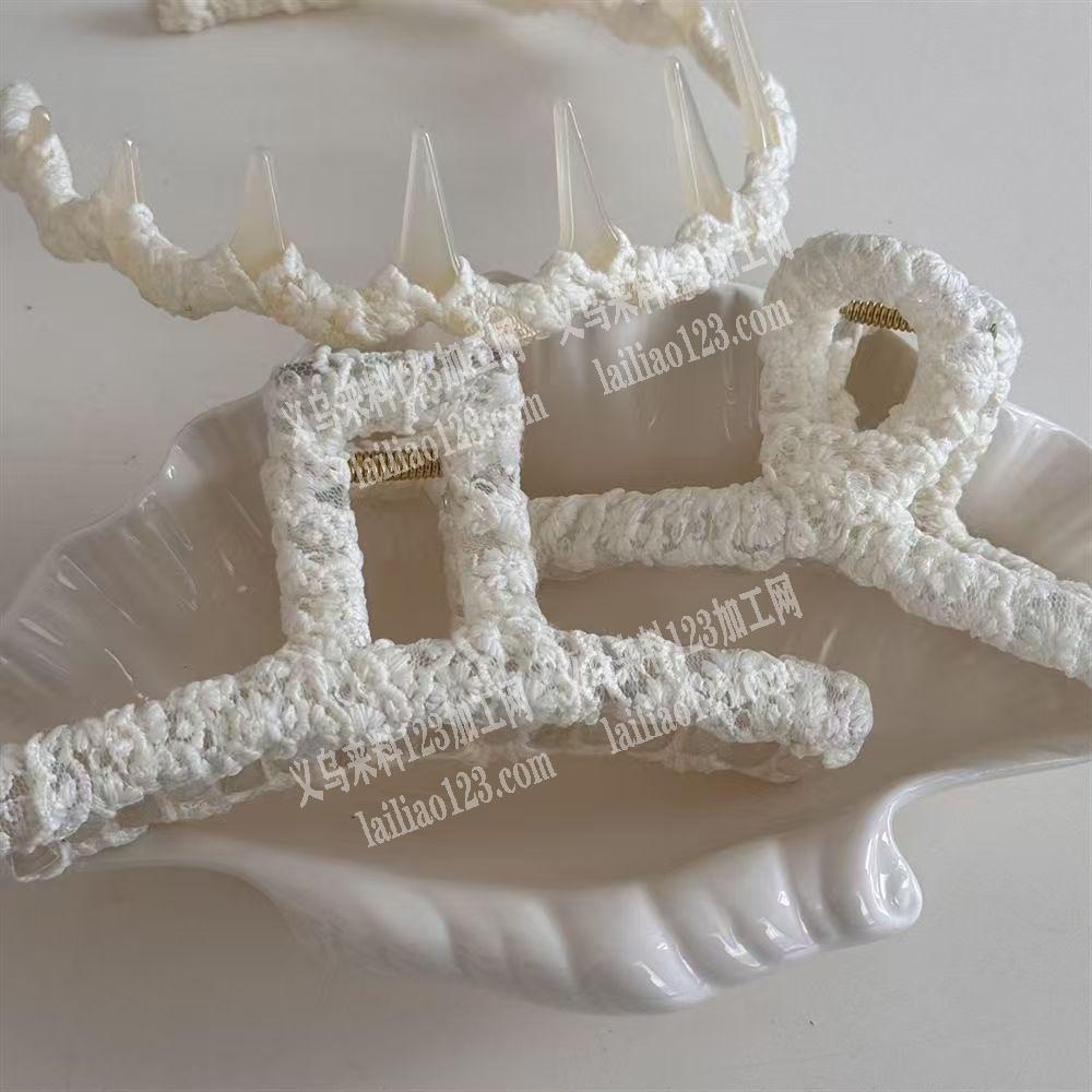 《手工活》布条缠绕的+发外地做的手工活，