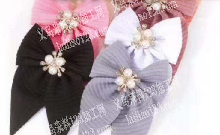 扎蝴蝶结的手工活外发加工，寻找专业做布艺