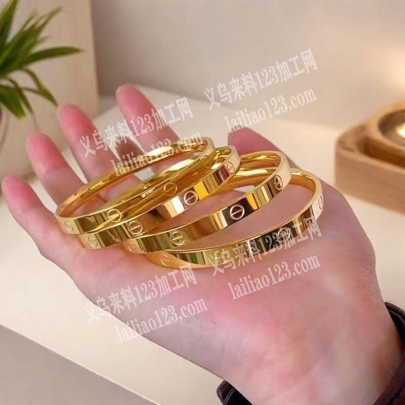 寻找生产不锈钢手镯的工厂合作，有的请联系