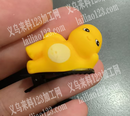 50万小奶龙发夹，粘胶粘夹子的手工活外发