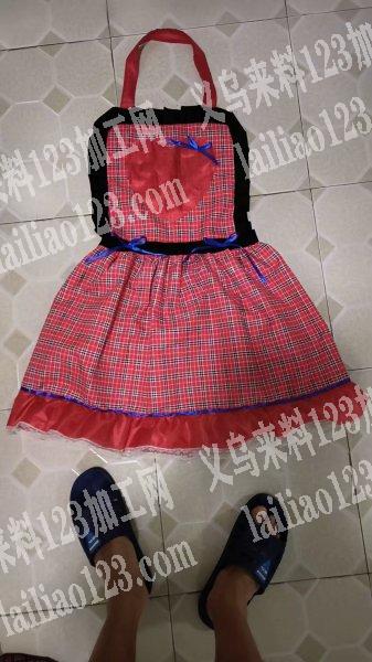 10000多简单围裙外发加工，如图，找江