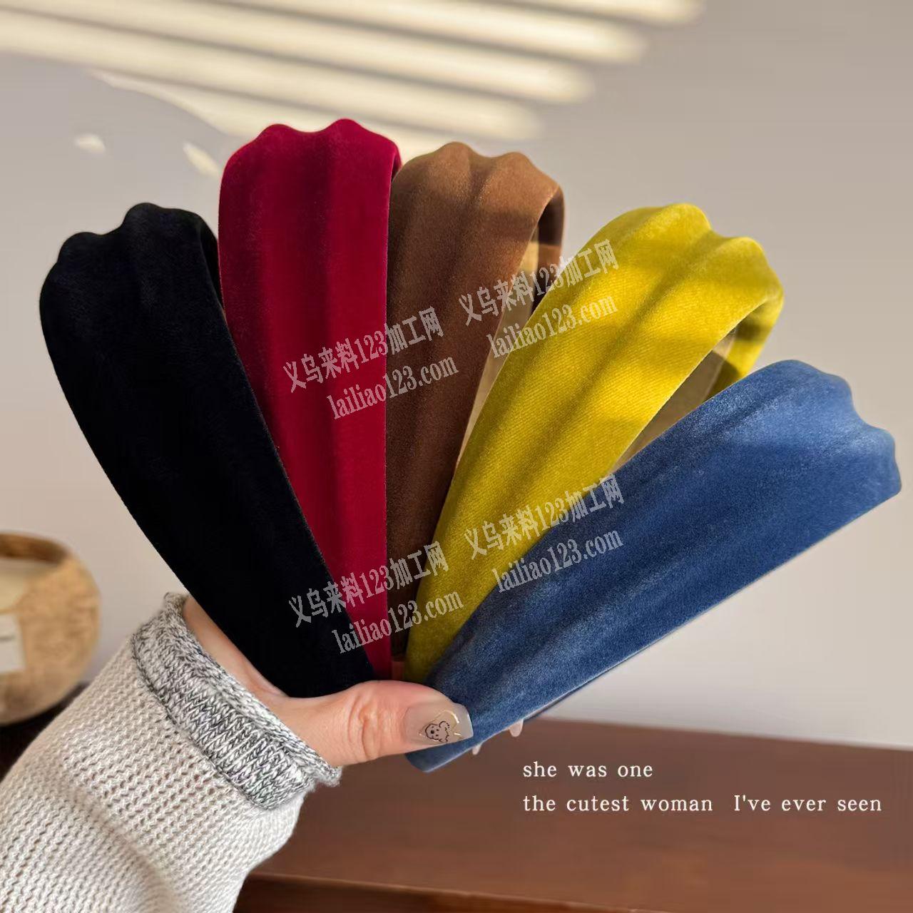 《发箍有订单。如图》寻外地做海绵发箍工厂