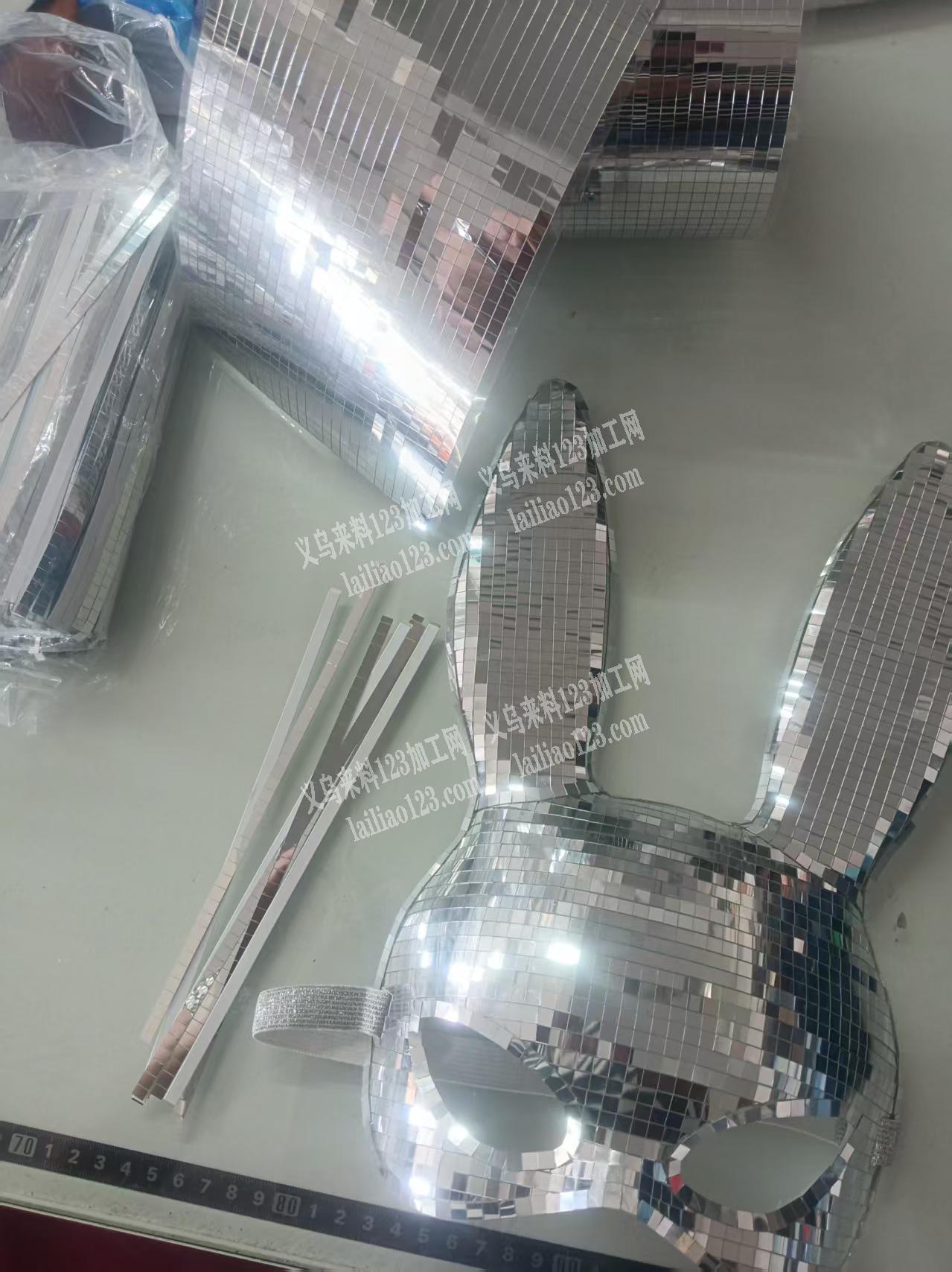 公司有面具贴片手工活外发加工，如图有面具订单，如图，寻找专业