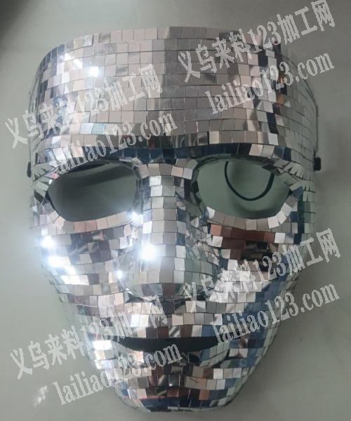 公司有面具贴片手工活外发加工，如图有面具订单，如图，寻找专业