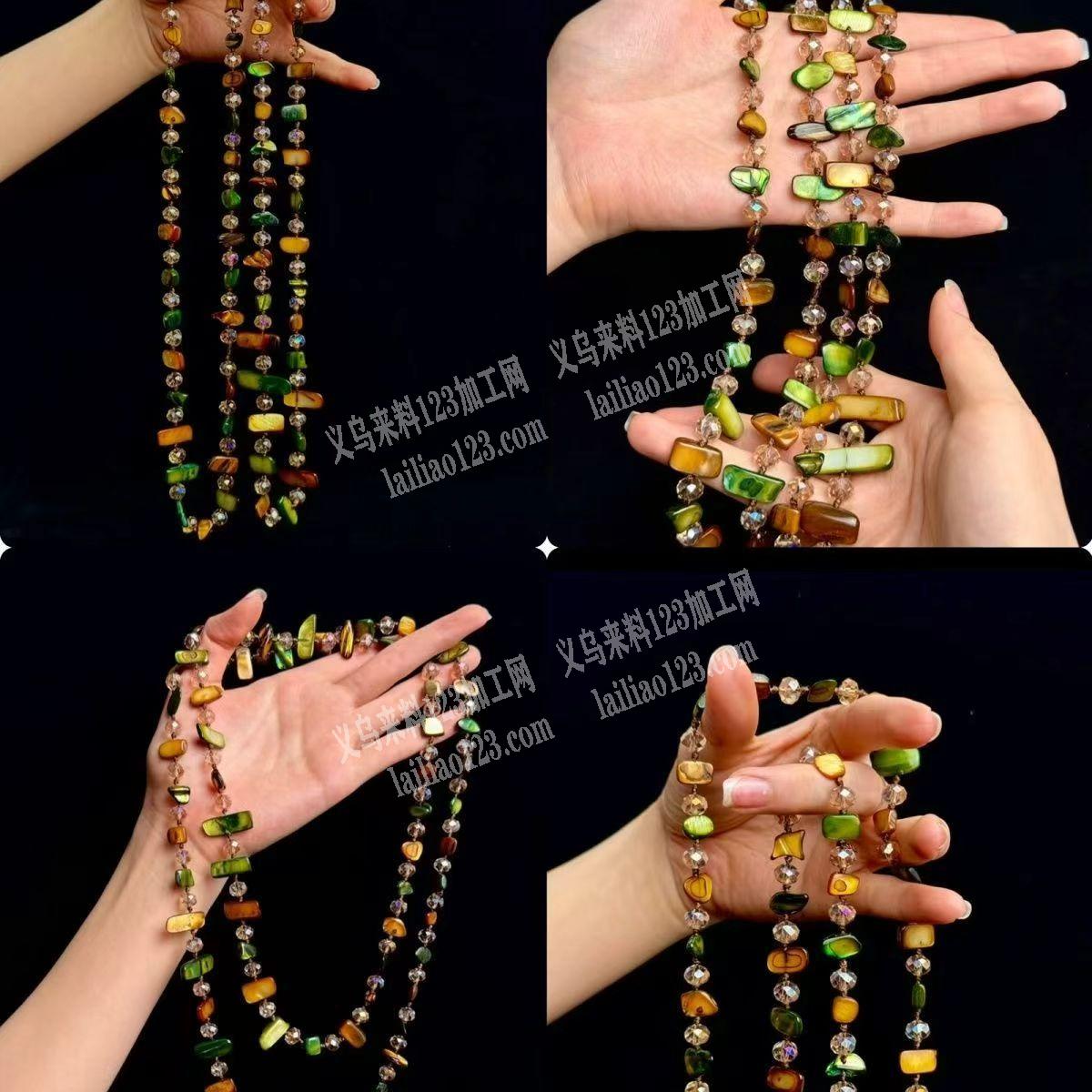手工项链串珠的成品订单，寻找成品工厂，请