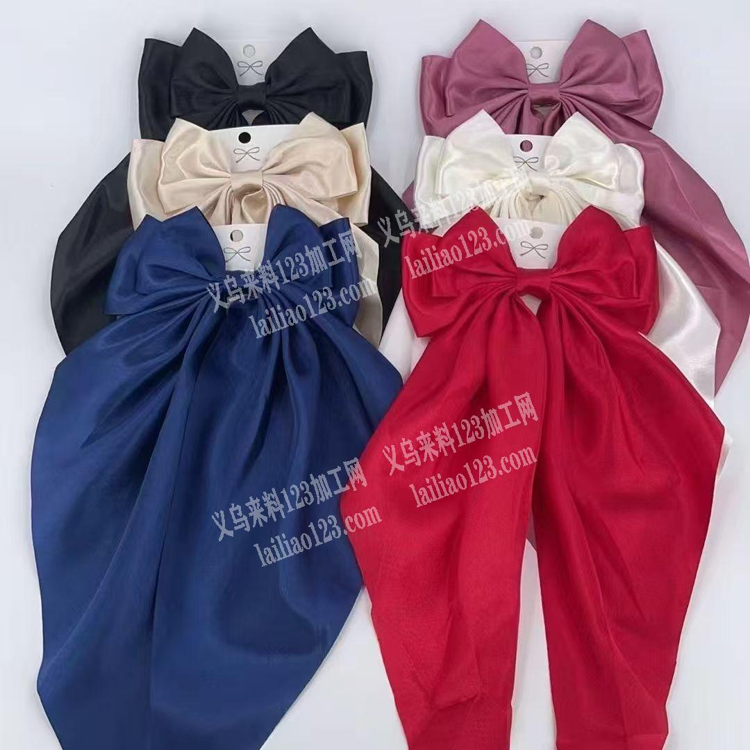 平车和手工做，布艺蝴蝶结