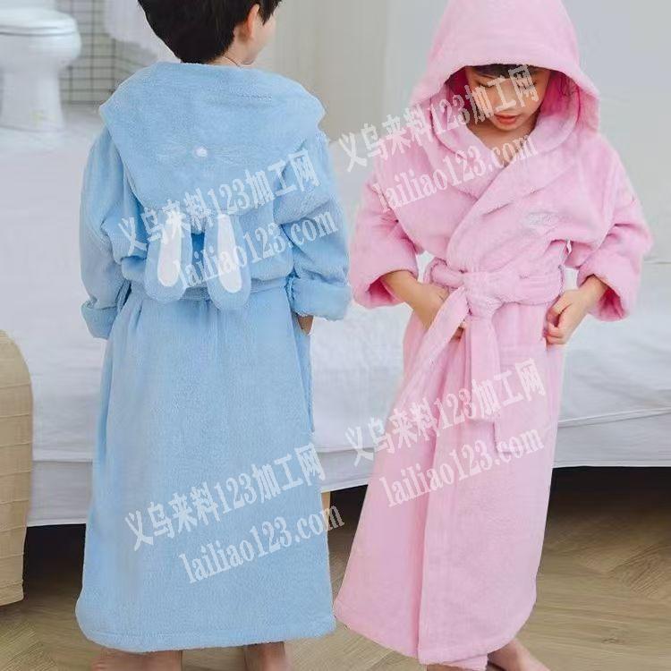 毛绒睡衣长袍外发加工，寻找服装加工厂，如