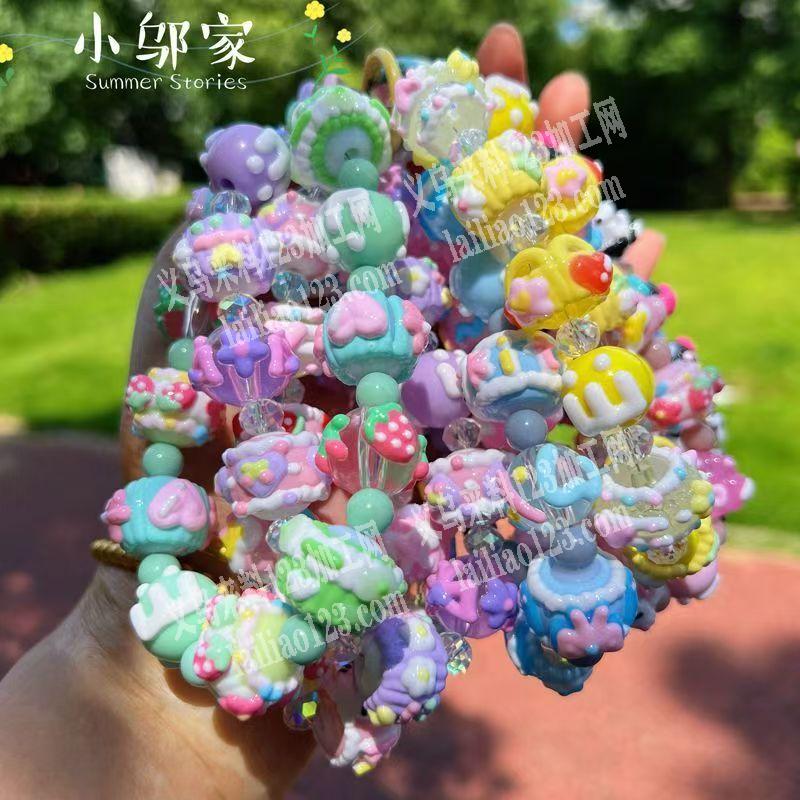 这个珠子上面彩绘外发加工，寻找专业做彩绘