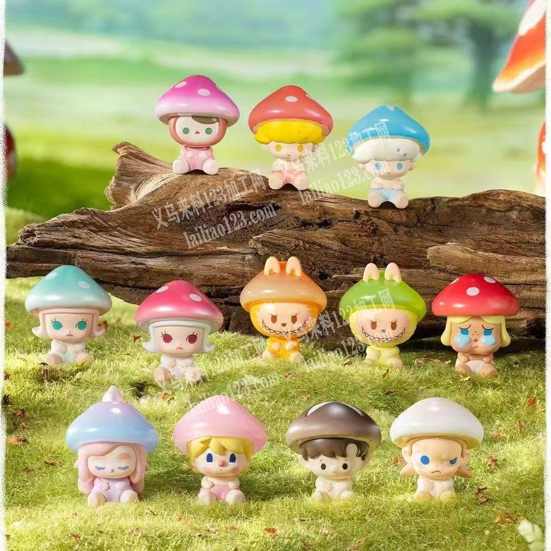 60000公仔《打孔》外发加工，如图，萌