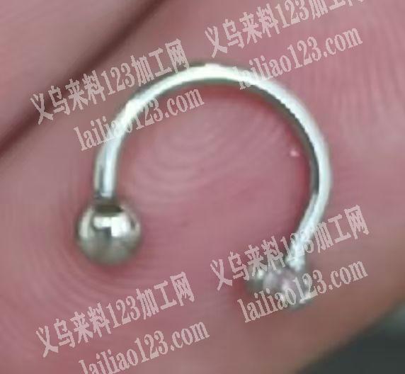 穿刺饰品订单，如图，寻找专业做的工厂，请