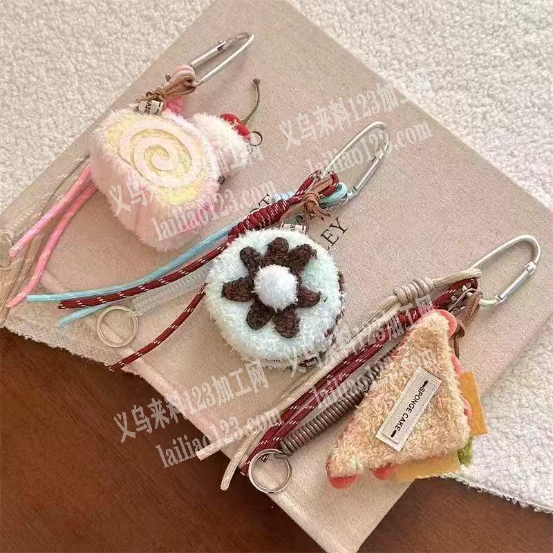 手工成品钥匙扣挂件订单。如图，寻找成品工