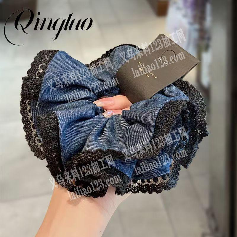 哪家专业做这个布艺发圈，布艺饰品的工厂。