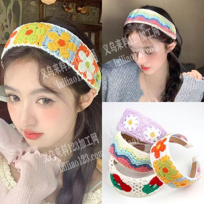 这个编织的头箍成品订单，如图，寻找成品工