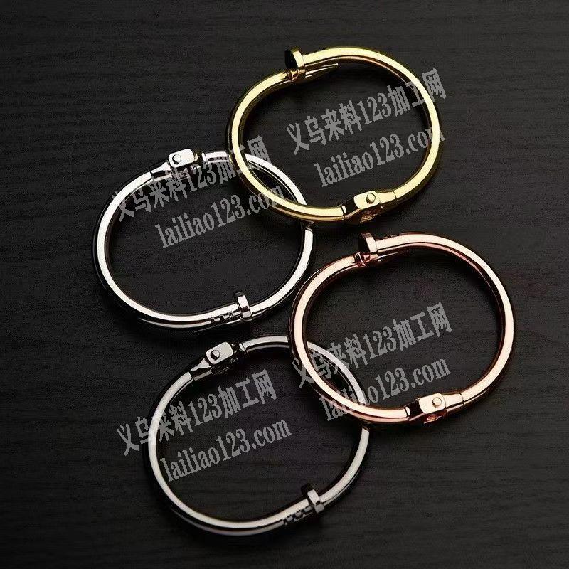 《压铸订单》爆款钉子手镯订单，如图，寻找