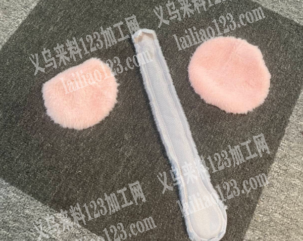 公司好几百万【切割外发】加工。，耳罩皮套子激