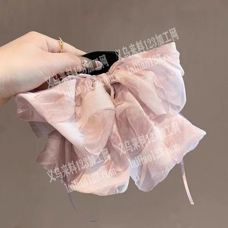 商贸城布艺蝴蝶结订单，发饰订单，寻找专业