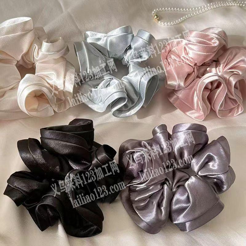 寻找专业做布艺发圈饰品的工厂合作，有订单