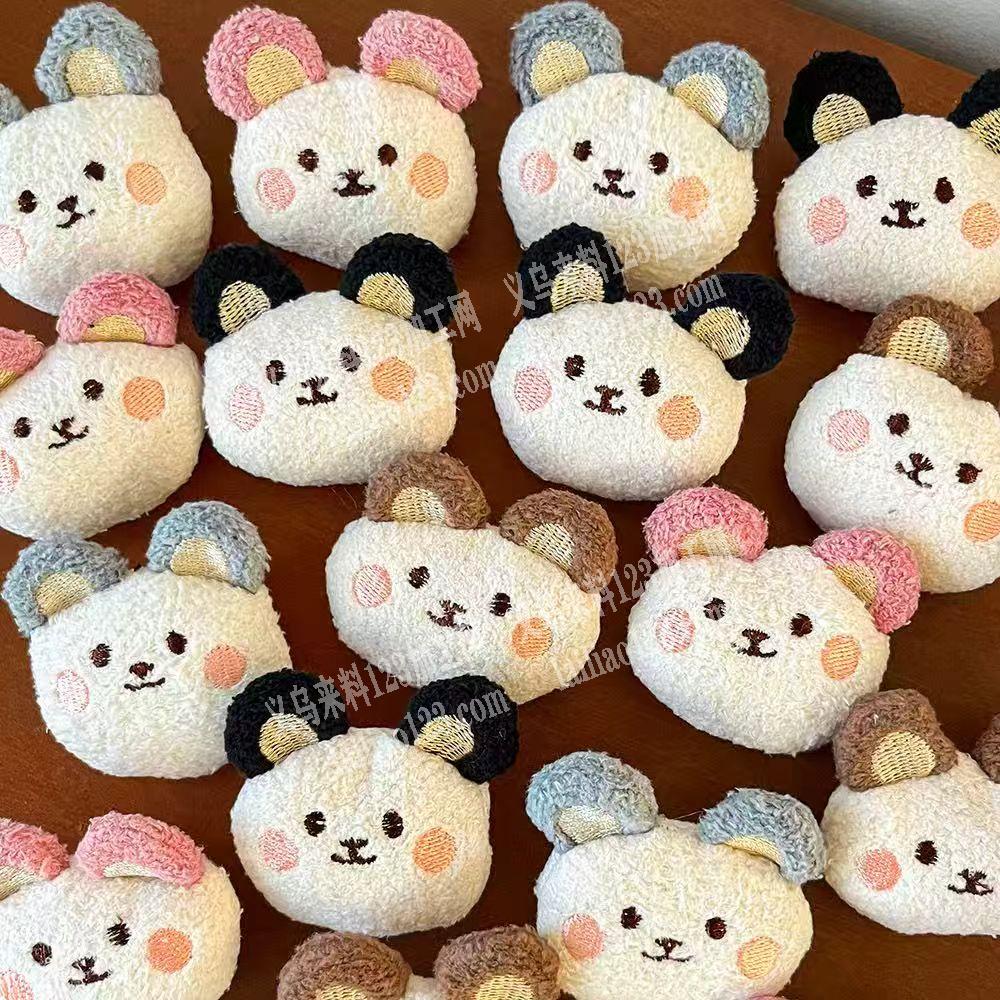 {订单稳定，可发外地}，毛绒绣花公仔订单