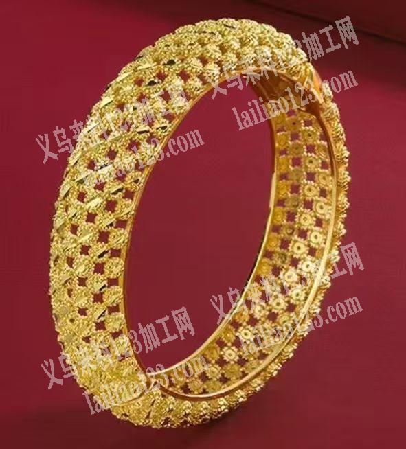 花丝镂空卡扣手镯成品订单，。如图。寻找专