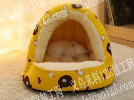 寻宠物窝代加工厂，可平车+冲棉的，仅限义