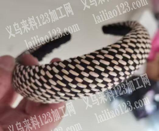 草编的发箍订单，如图，寻找这个草编的材料