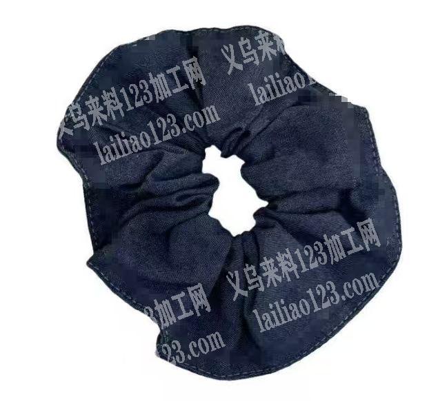 布艺发圈，寻找平车加工厂。压一条边就可以