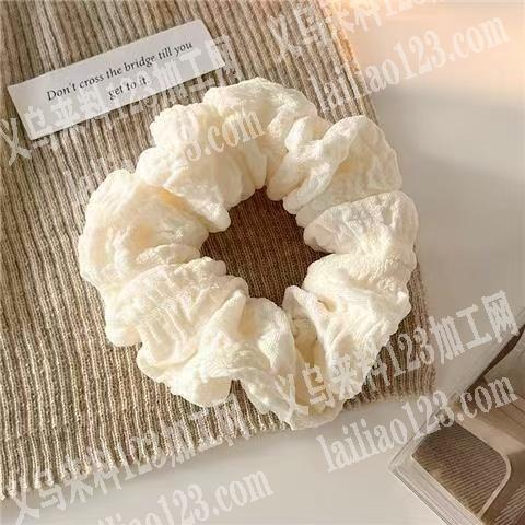 大量布艺发圈订单《成品订单》，寻找成品工