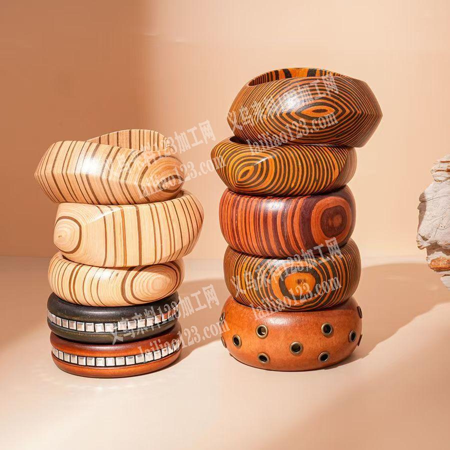 复古木质手镯订单，寻找专业做手镯的工厂合