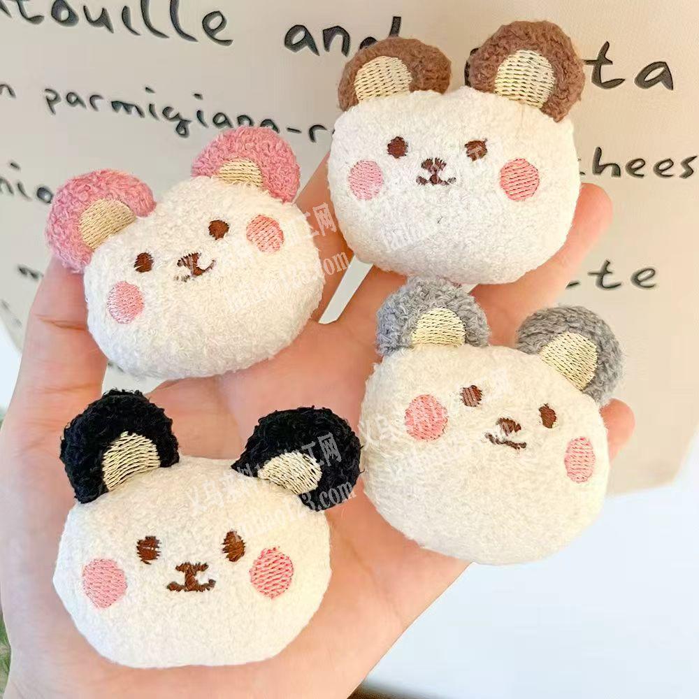 《诚寻外地成品公仔工厂》绣花公仔娃娃成品