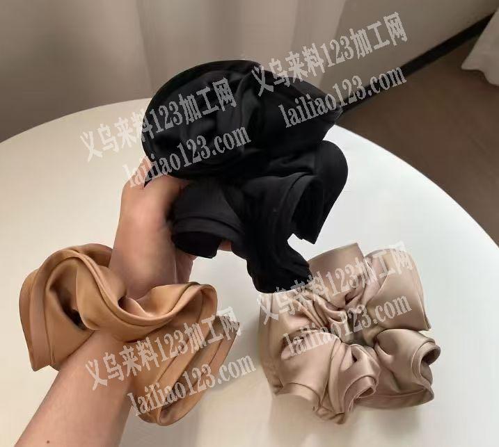 电商大量采购布艺发圈，如图。寻找厂家，请