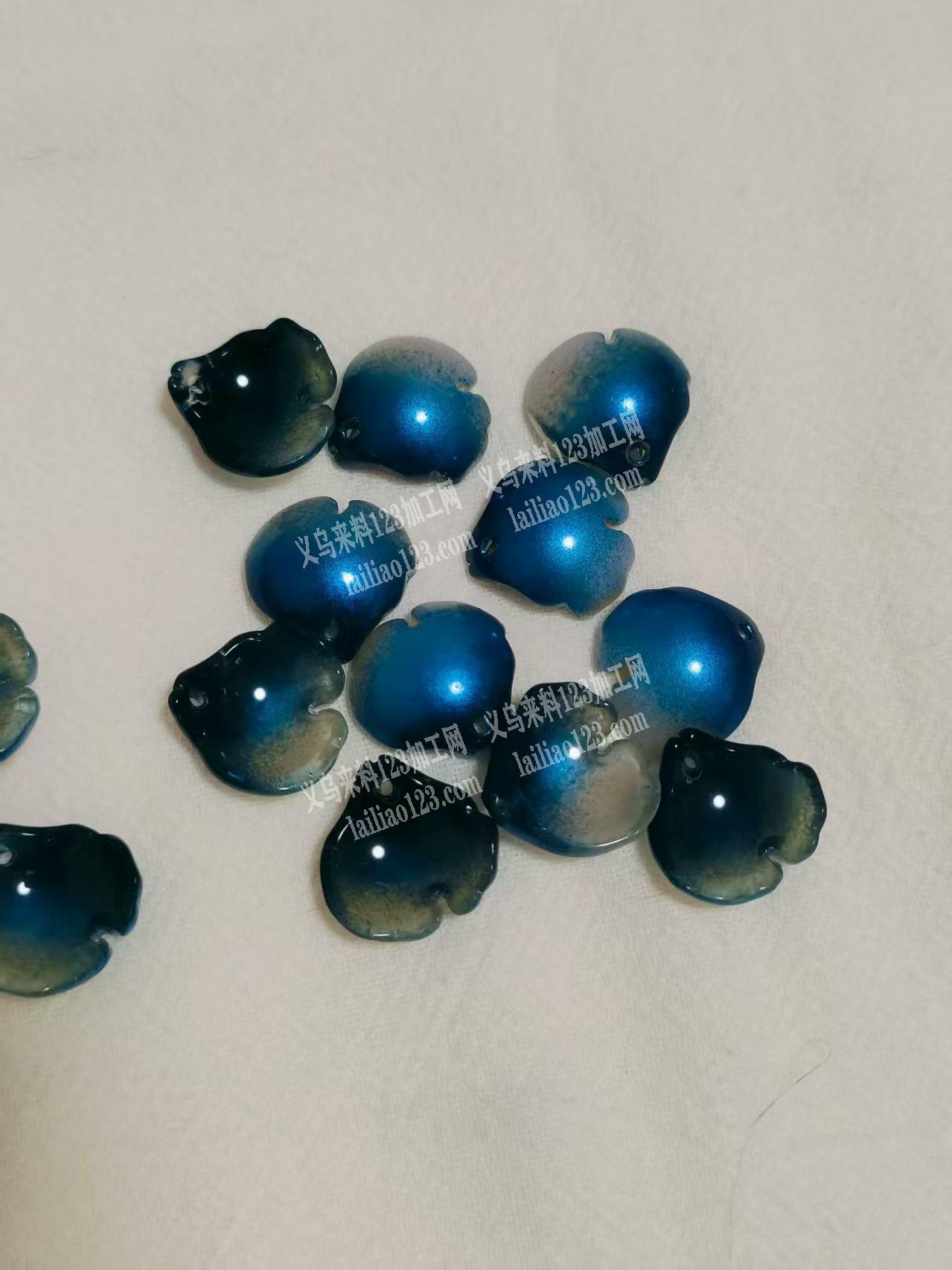 浦江源头琉璃花瓣厂家，可承接饰品喷漆