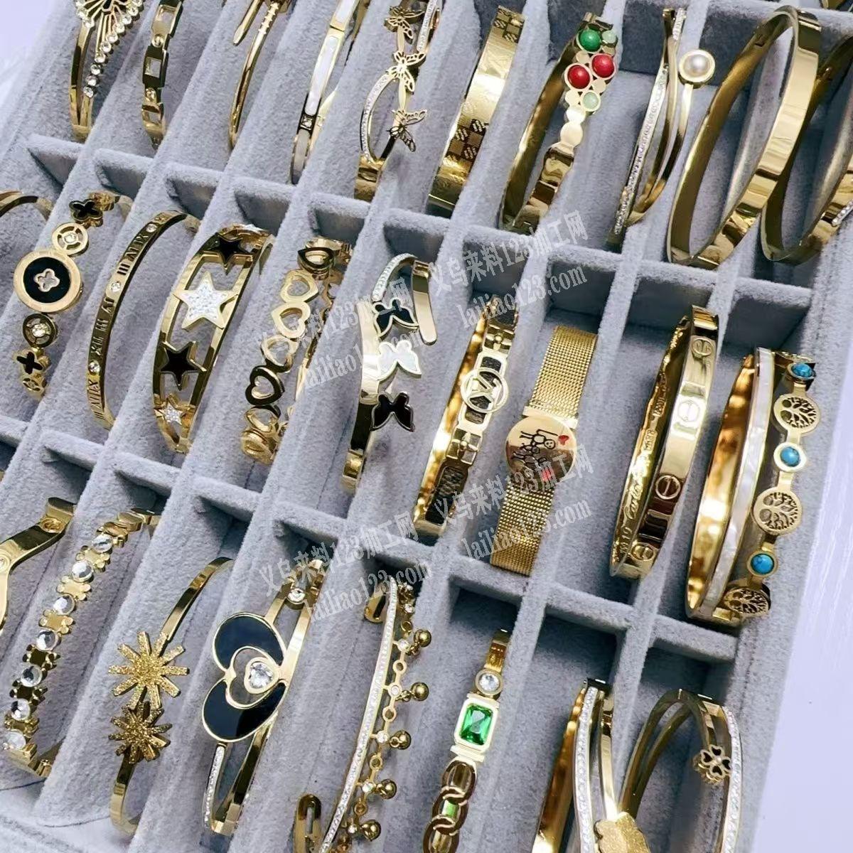 ，寻找专业做不锈钢手镯的工厂合作，请联系