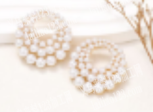 穿珠子编织的手工活订单，如图，寻找会做的