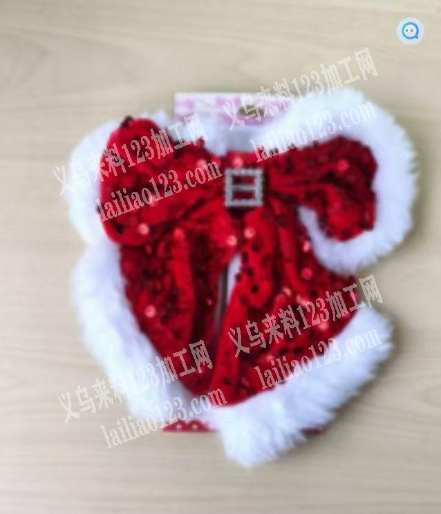 儿童圣诞饰品订单。包工包料做成品。寻找工