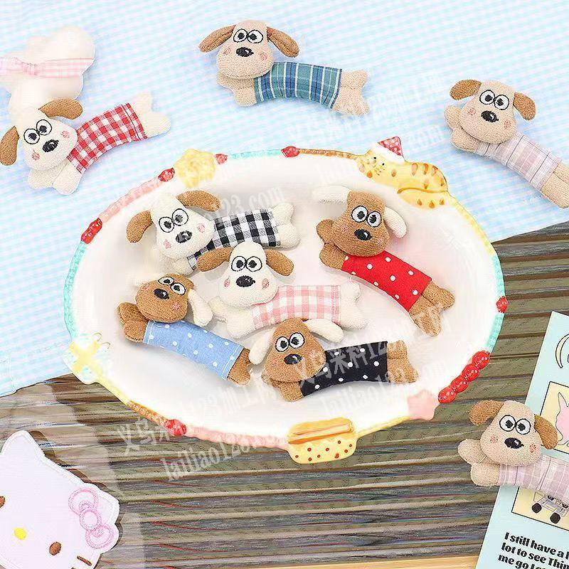 【大量】发外地。如图。充棉公仔绣花的成品