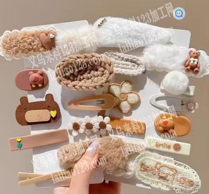 大量儿童系列的发夹成品订单，寻找源头工厂