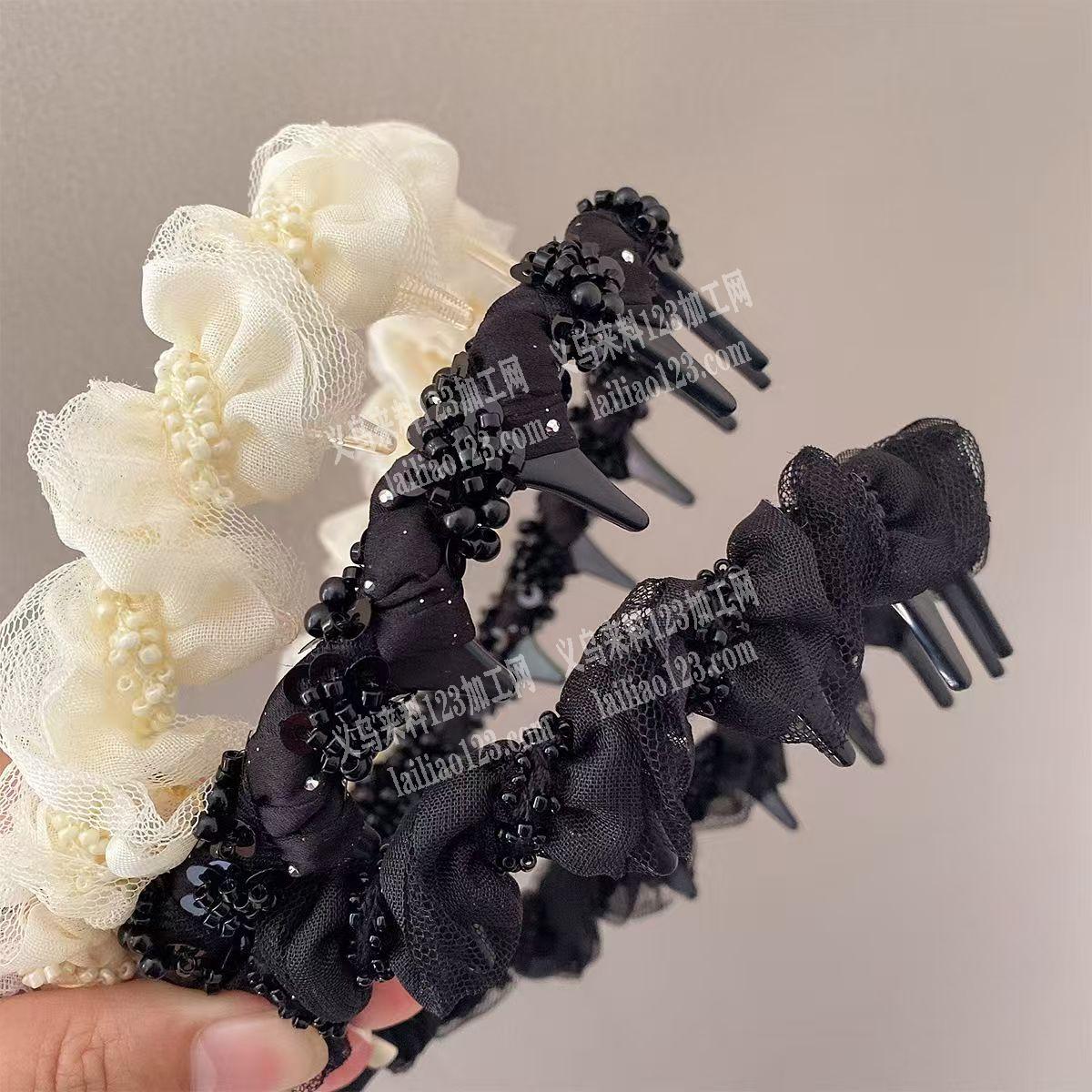 绕布条的手工头箍成品订单，寻找包工包料做