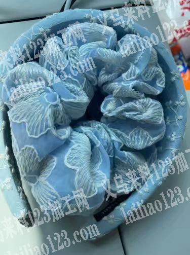 布艺发圈+头箍订单，成品工厂联系我，有订