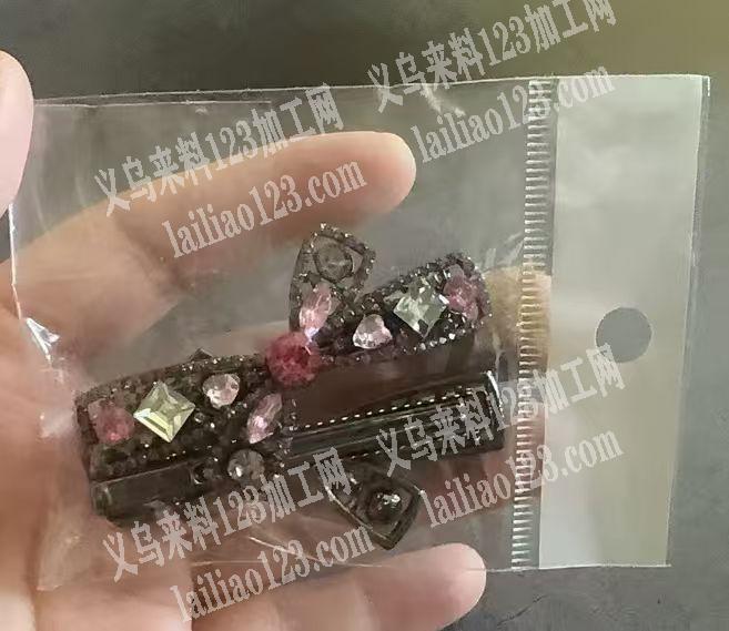 合金蝴蝶结发夹订单，寻找压铸|翻砂的工厂