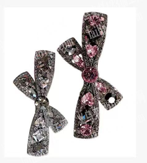 合金蝴蝶结发夹订单，寻找压铸|翻砂的工厂