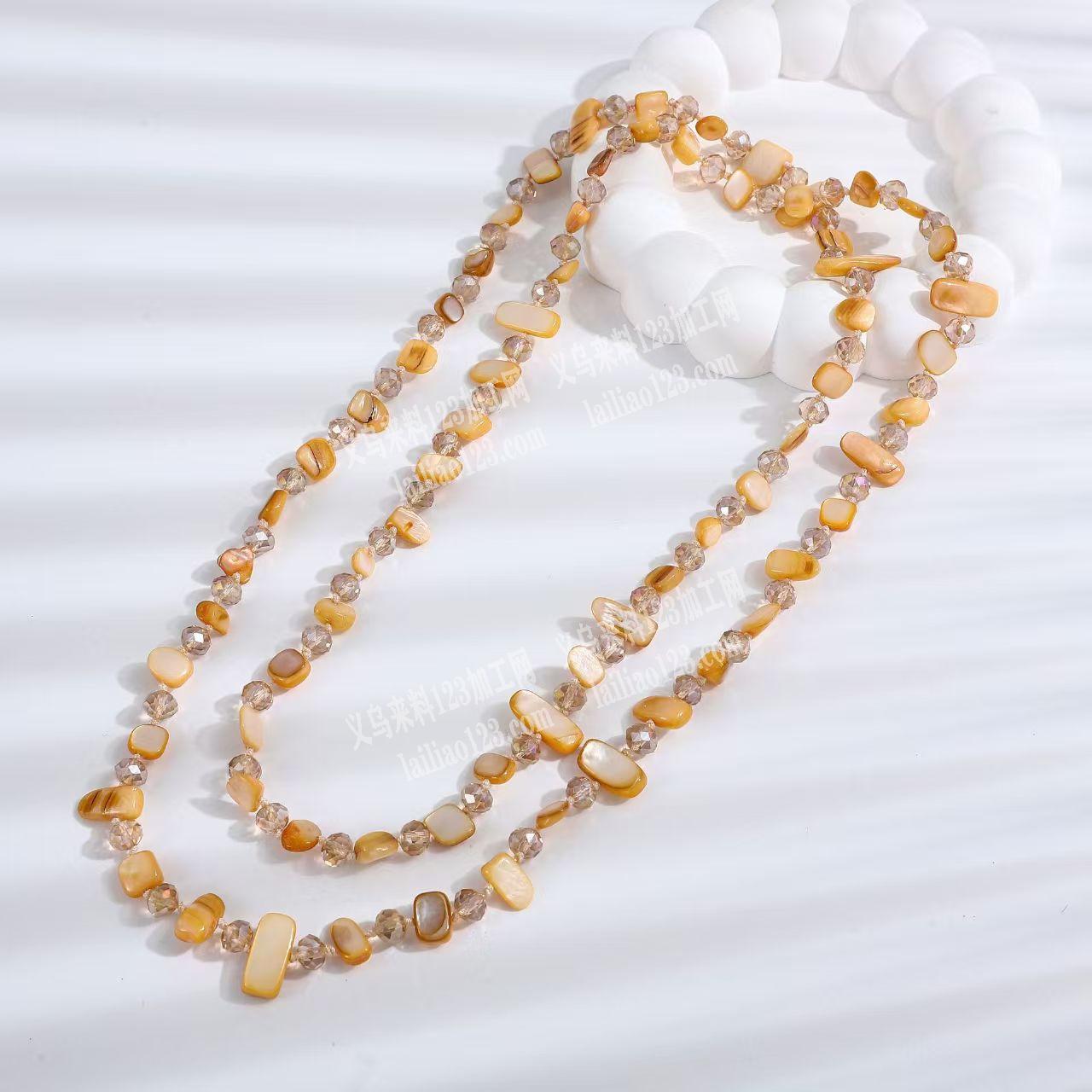 穿珠子+打结的手工活外发加工。寻找会做的