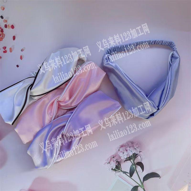 布艺发带平车活外发加工。长期合作。仿真丝