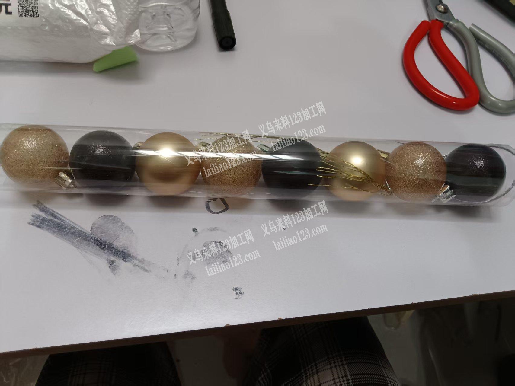 来料加工:手工活，包装(圣诞球)，组装，挂圈之类