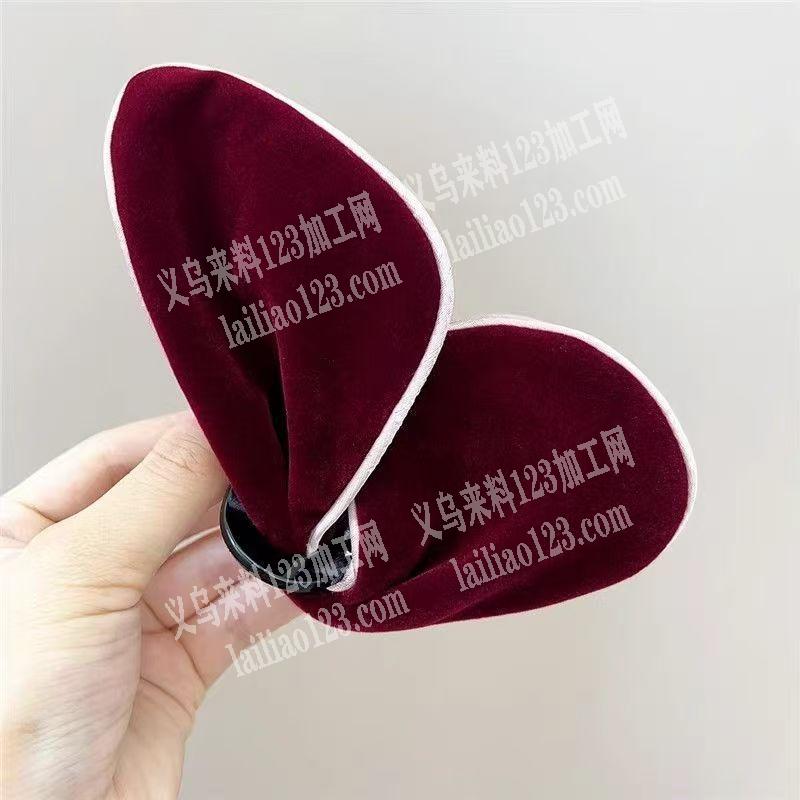 《发东阳做的手工活》布艺抓夹粘夹子的手工