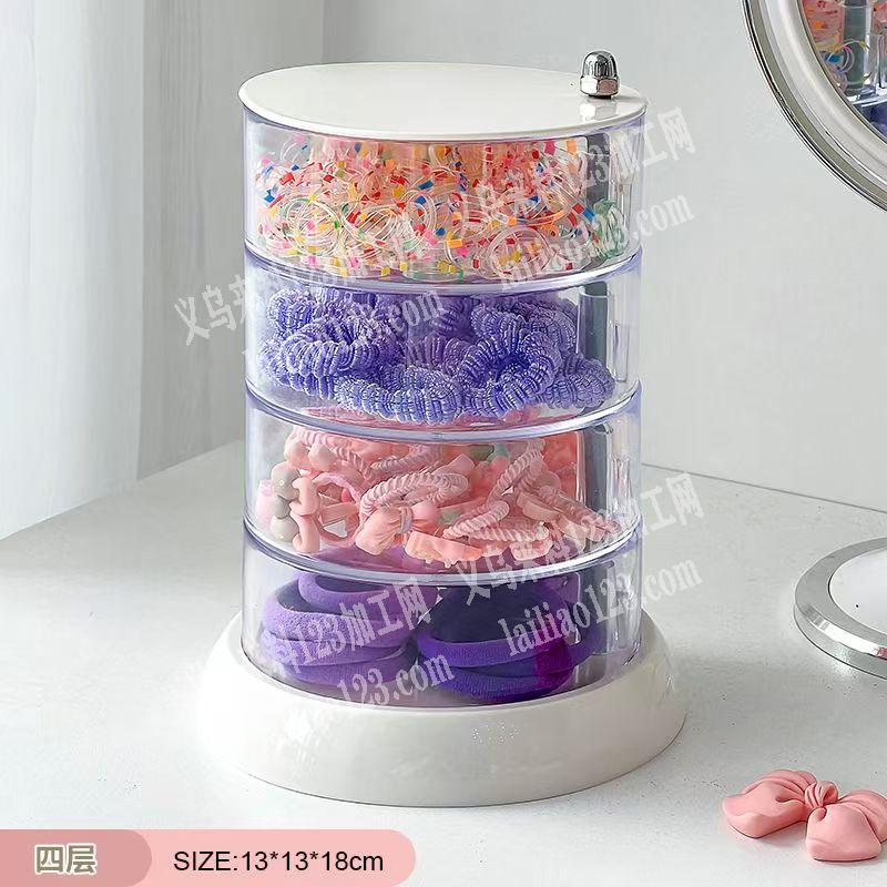 注塑的旋转首饰盒订单，如图，塑料的饰品收