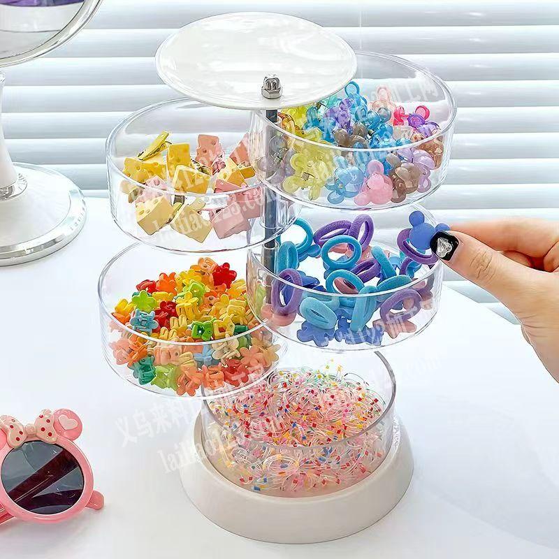 注塑的旋转首饰盒订单，如图，塑料的饰品收