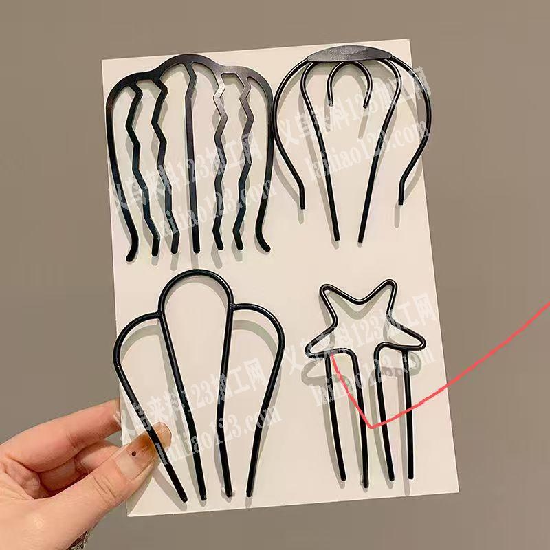 星星插梳订单，如图打钩款式的，寻找厂家，